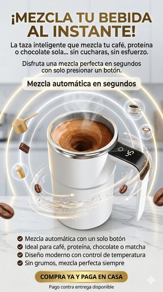 Taza Mezcladora Recargable Mug